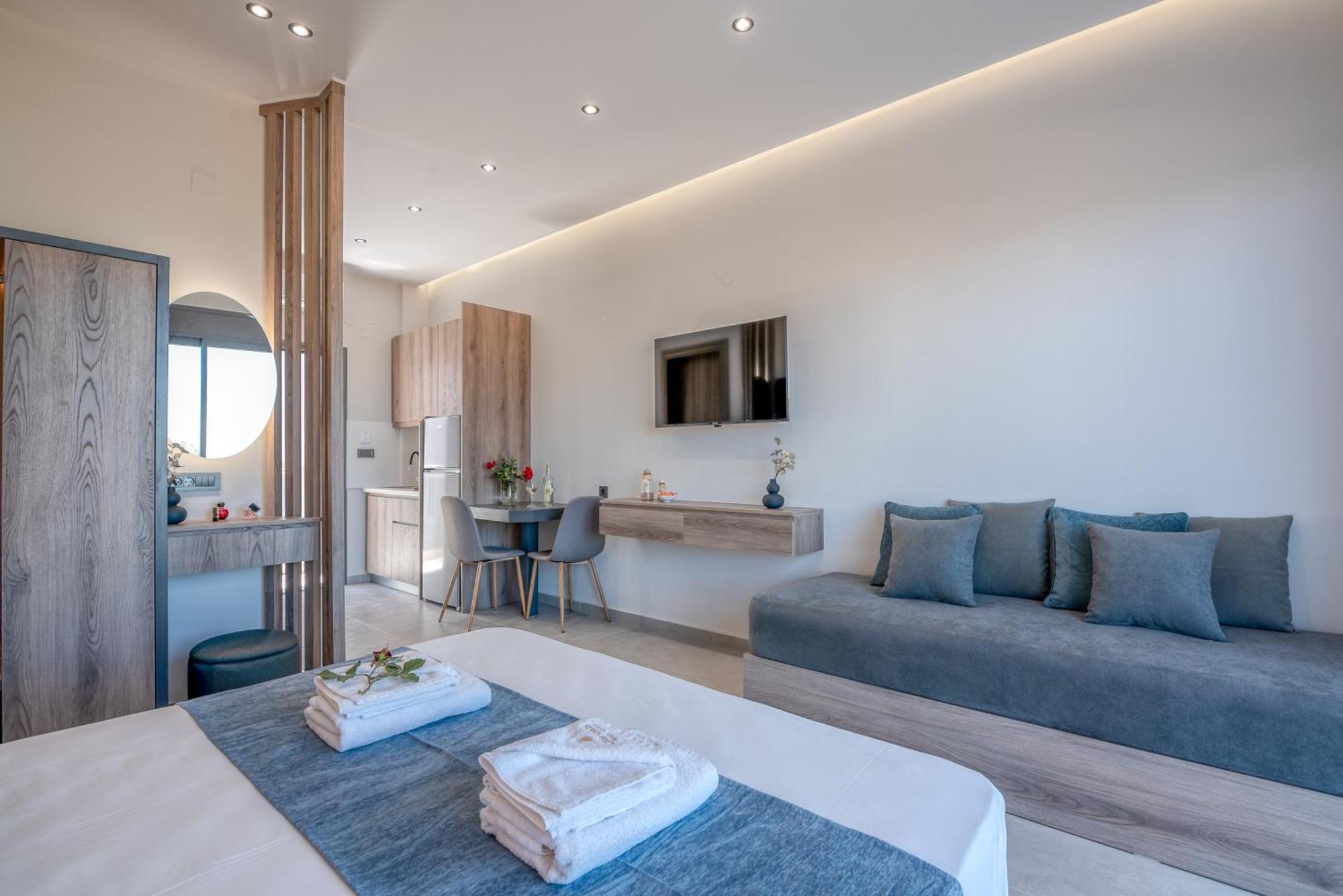 Litinakis Studios Sea View & Litinakis Studios Garden View 700 Meters Away Agia Marina  Ngoại thất bức ảnh