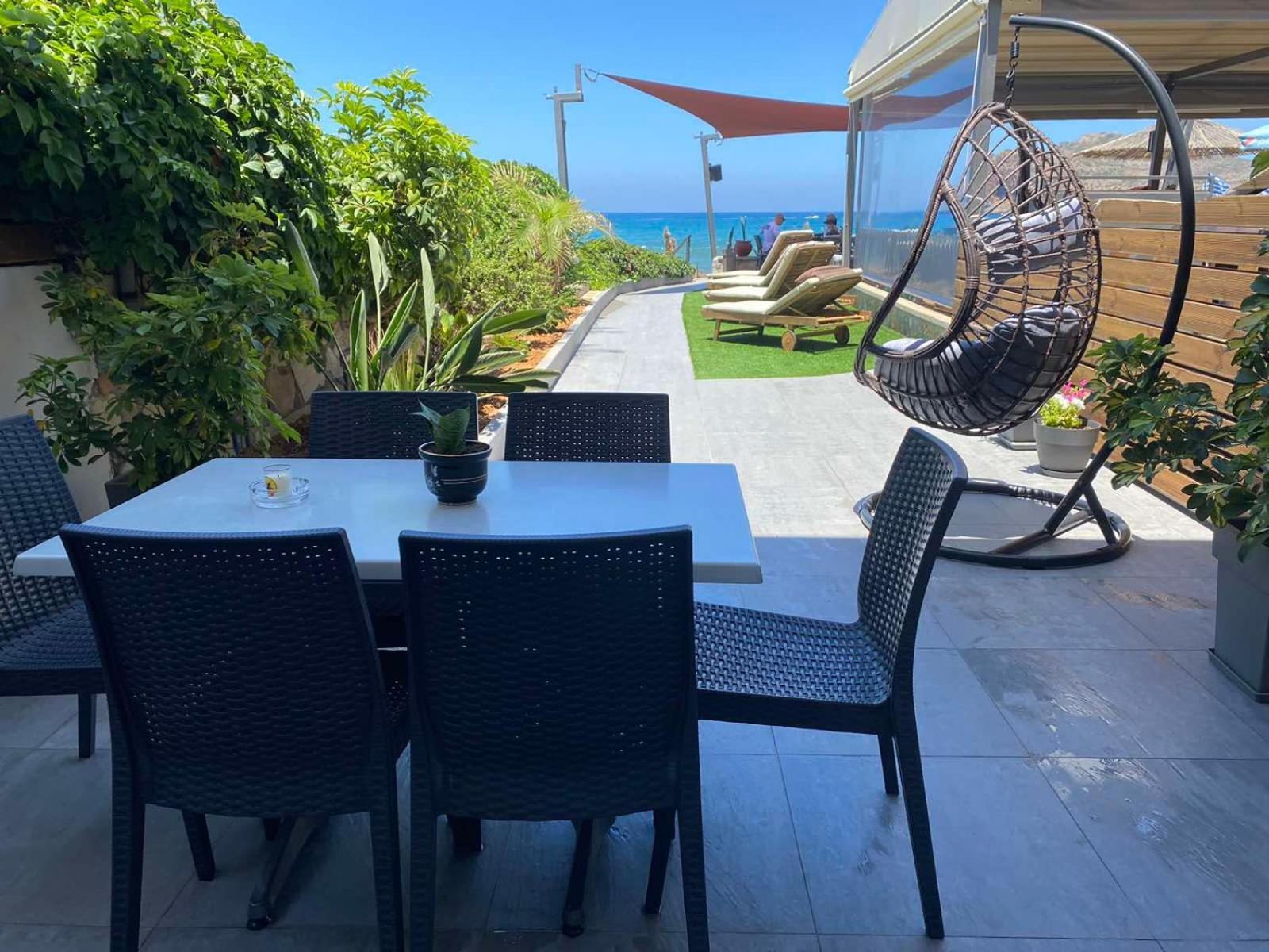 Litinakis Studios Sea View & Litinakis Studios Garden View 700 Meters Away Agia Marina  Ngoại thất bức ảnh
